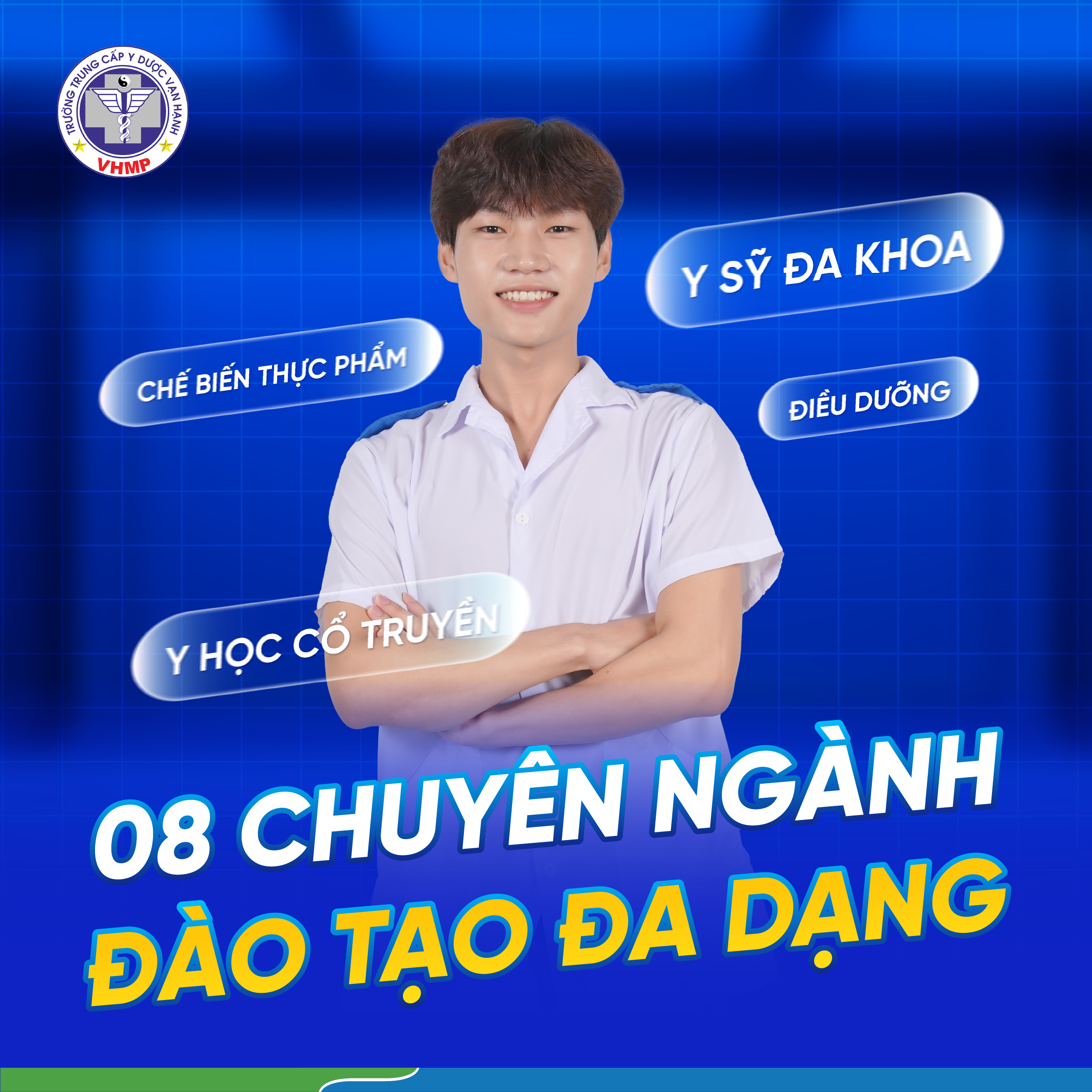 08 Chuyên ngành đào tạo đa dạng